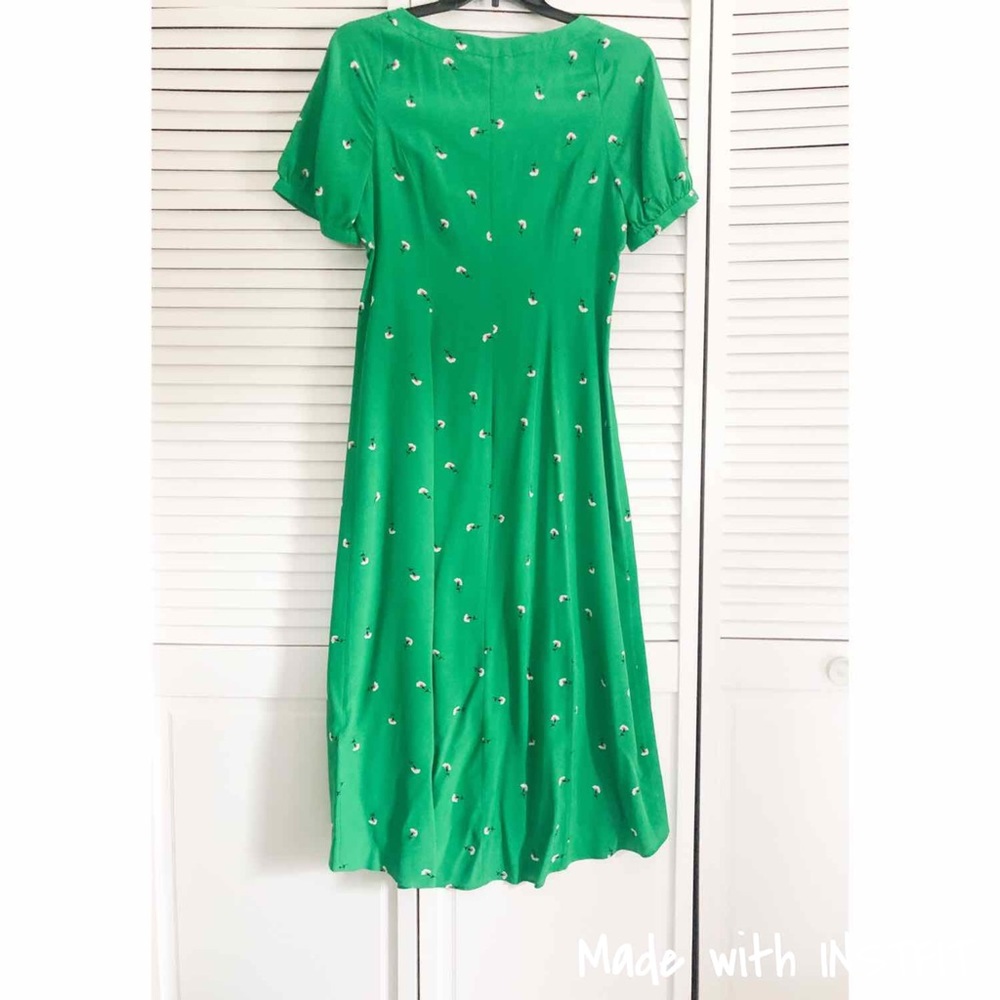 Whistles Floral Silk Dress - Picture 10 of 12